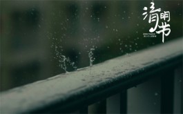 清明节的雨