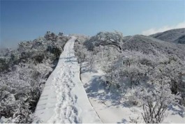 新春赏雪大围山