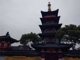 微雨寒山寺