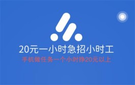 20元一小时急招小时工？还不如在家利用手机做悬赏任务赚钱